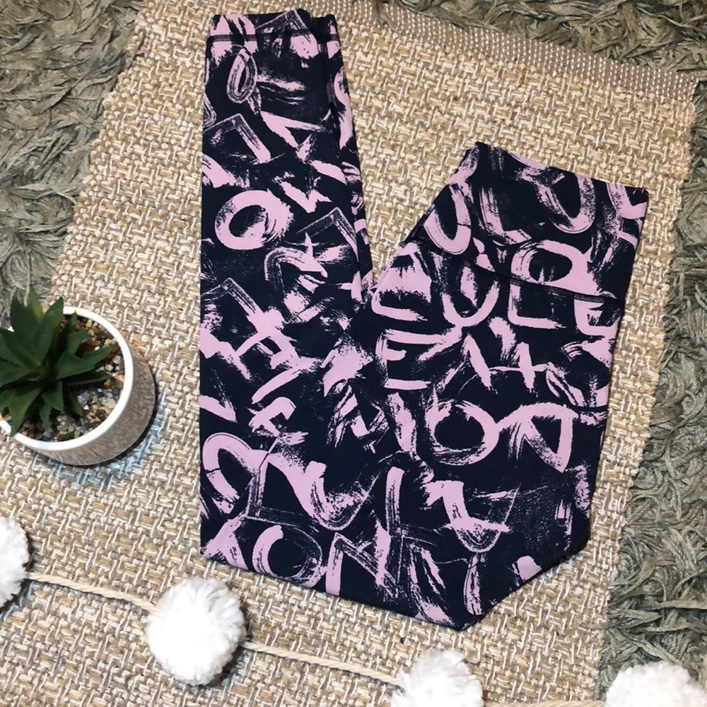 LULULEMON Graffiti Pop Patterned Leggings